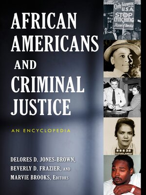 cover image of African Americans and Criminal Justice